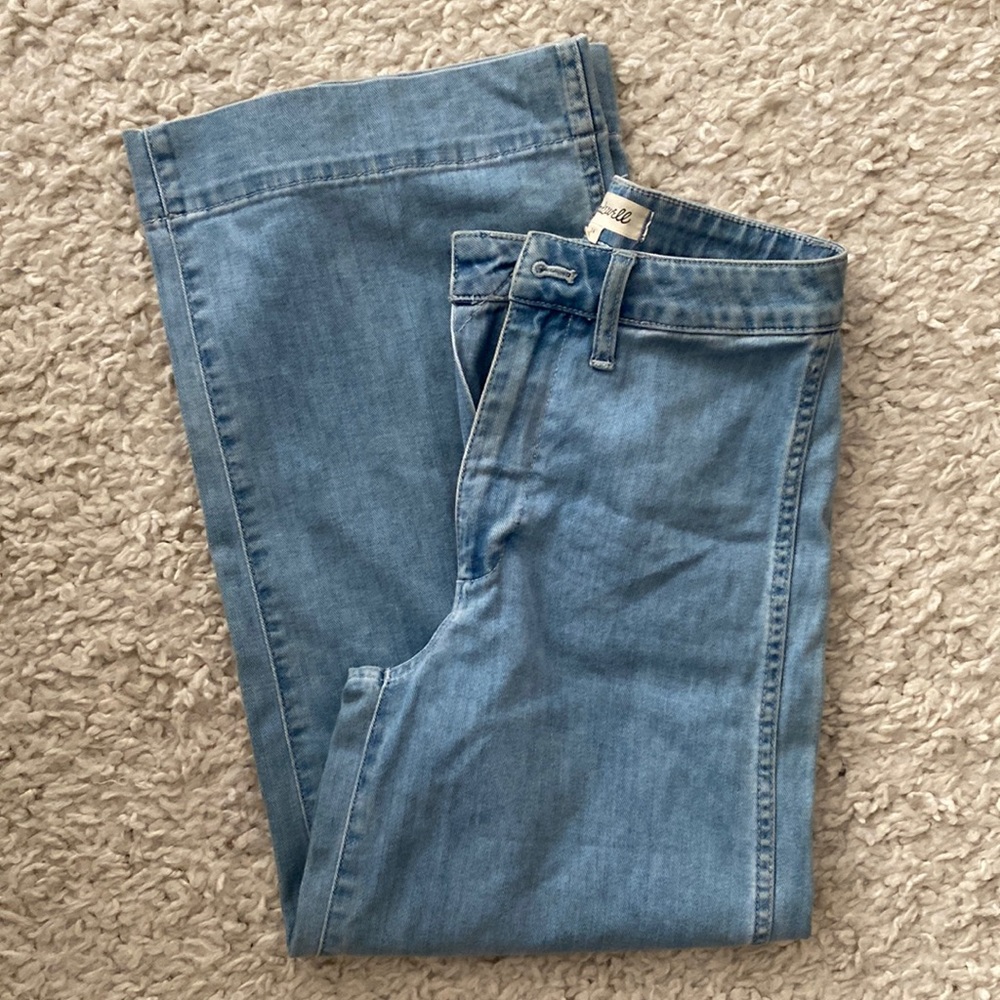 Madewell Emmett Wide-Leg Crop Pants